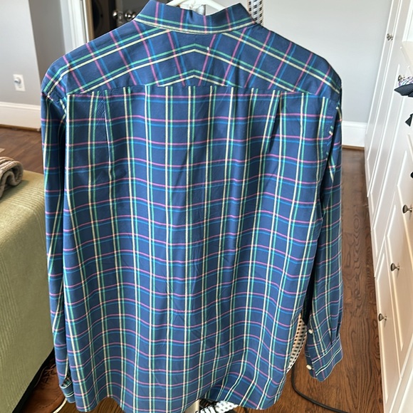 Charles Tyrwhitt Slim Fit Casual Shirt Sz L - Picture 3 of 4
